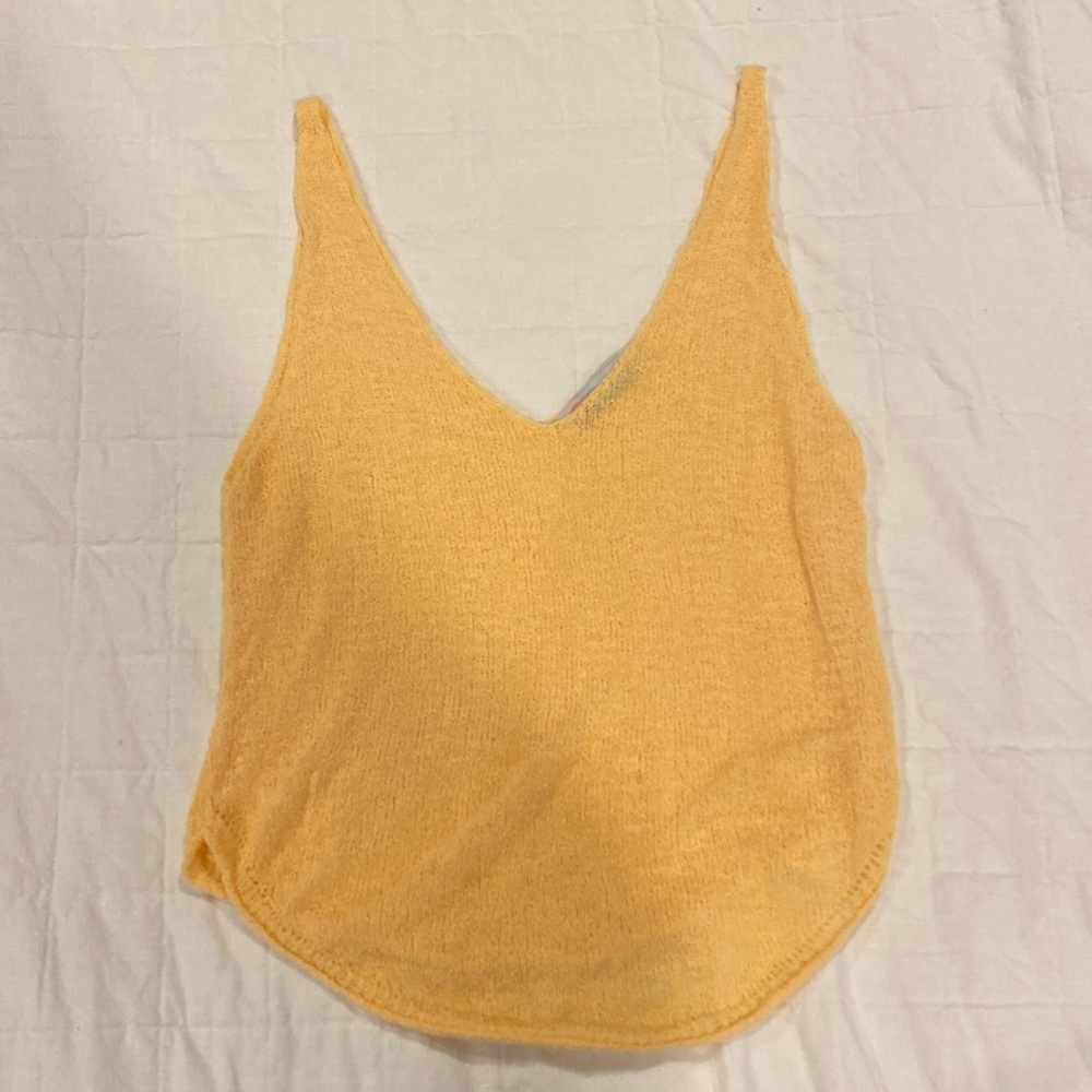 Free People Beach Knit Tank Top